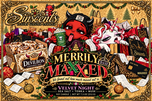 Merrily Maxxed — Velvet Night Christmas Candle by Sinscents alternate product image