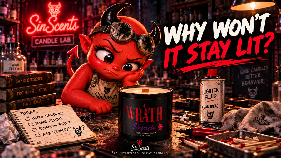 Why Won’t My Candle Stay Lit?