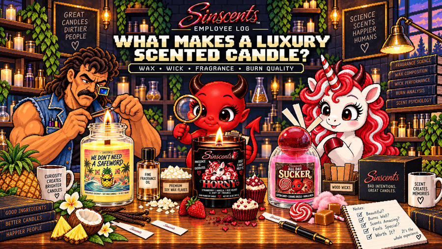What Makes a Luxury Scented Candle? Wax, Wick, Fragrance, and Burn Quality