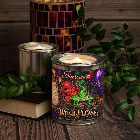 Witch, Please. Halloween Candle – Hex Appeal by Sinscents alternate product image