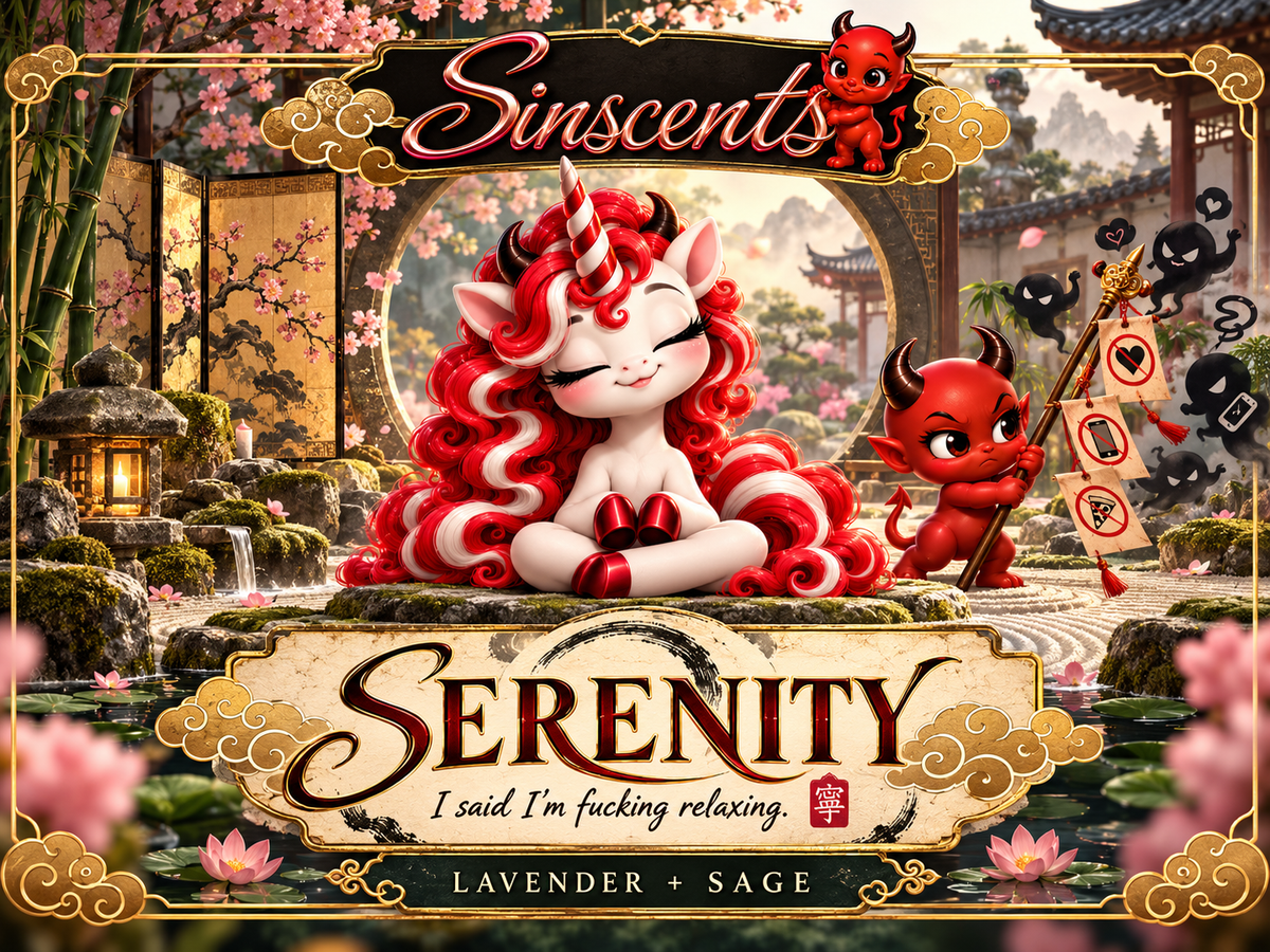 Sinscents Serenity – Lavender & Sage Candle by Sinscents alternate product image
