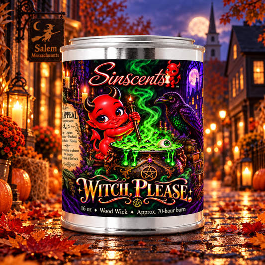 Witch, Please. Halloween Candle – Hex Appeal by Sinscents product image
