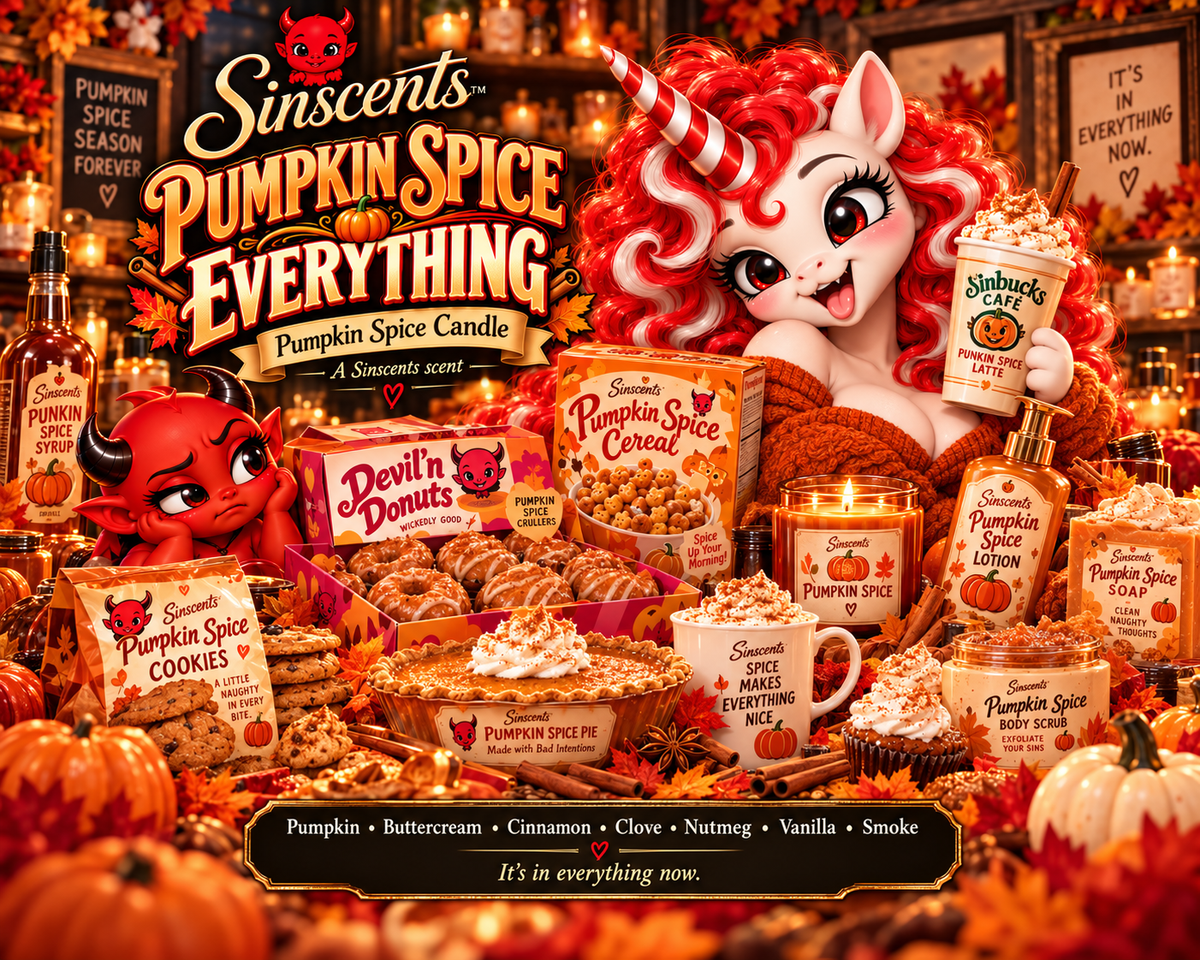 Pumpkin Spice Everything – Pumpkin Spice Candle by Sinscents alternate product image