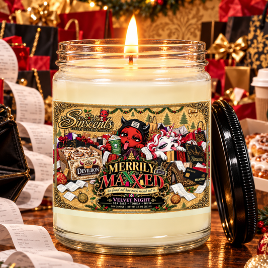 Merrily Maxxed — Velvet Night Christmas Candle by Sinscents product image