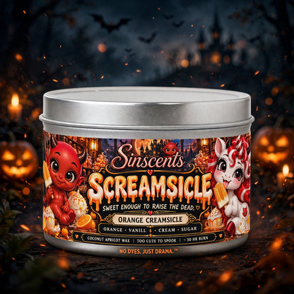 Screamsicle – Orange Creamsicle Halloween Candle by Sinscents product image