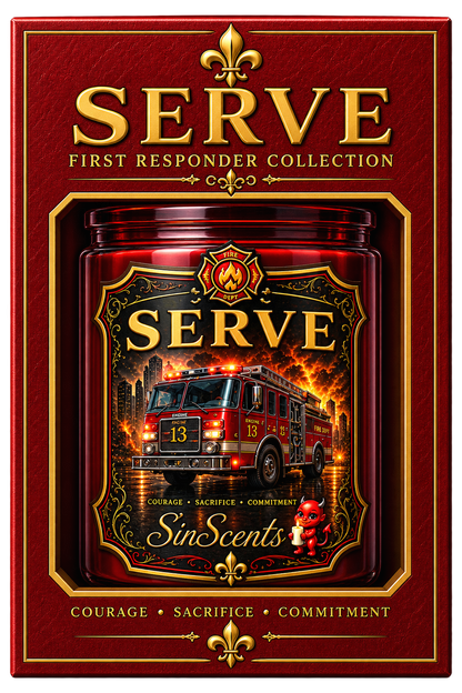 PRE-ORDER: First Responder Candle Gift Set – Serve, Protect & Nurse