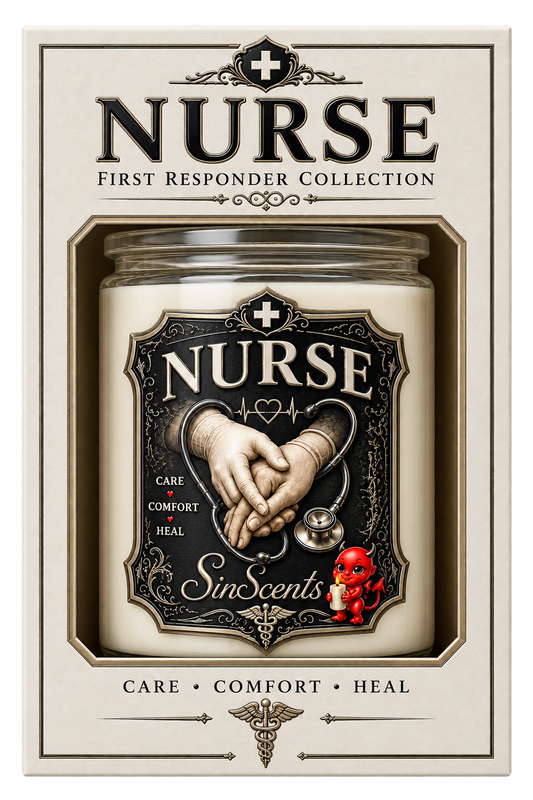 PRE-ORDER: First Responder Candle Gift Set – Serve, Protect & Nurse
