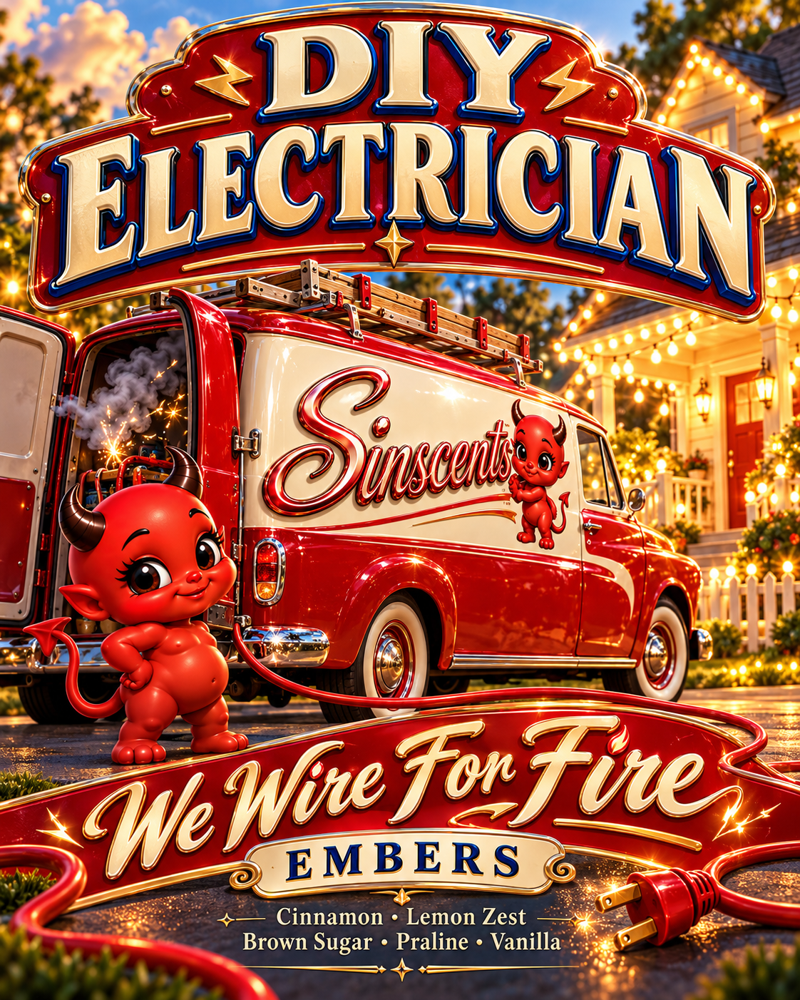 DIY Electrician Embers scented candle by Sinscents — We Wire For Fire.