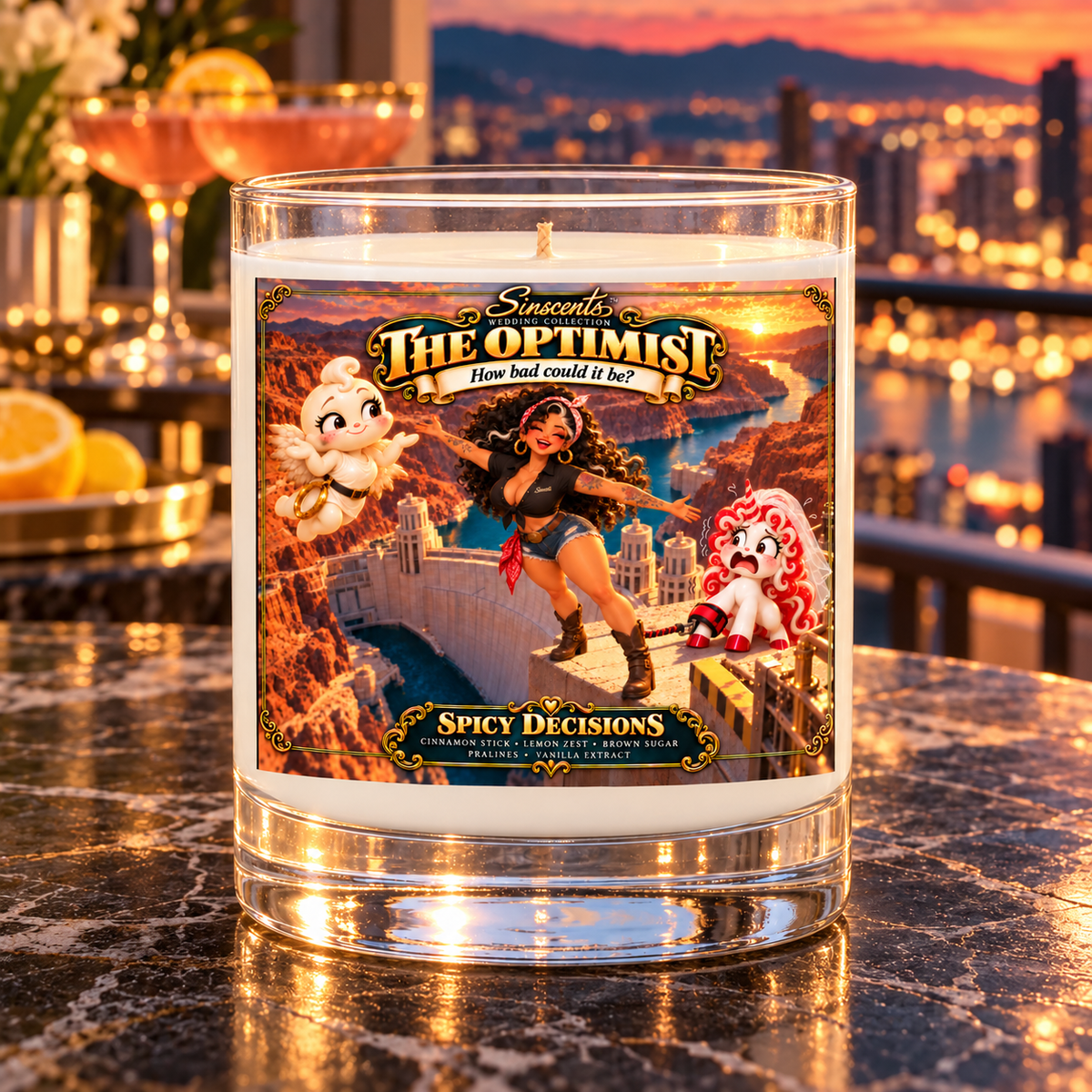 The Optimist Sinscents bridal party candle — glamour image 2