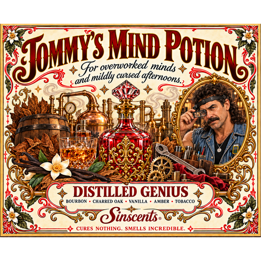 Square label artwork for Tommy